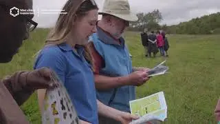 Surveying wildlife at Dawley Hamlets Local Nature Reserve and highlighting the importance of iRecord