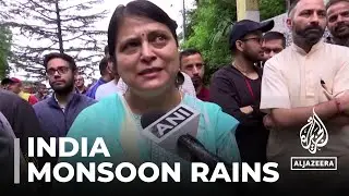 India monsoon rains: Dozens killed in floods and landslides