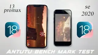 iPhone 13 Pro Max vs SE 2020: Antutu Benchmark Showdown on iOS 18!