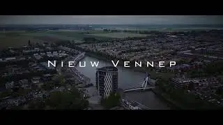 Cinematic drone flight Nieuw Vennep v2