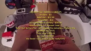 Rebel Hype Let Us Down!?!?! Kwad Box Nov 2019 Review