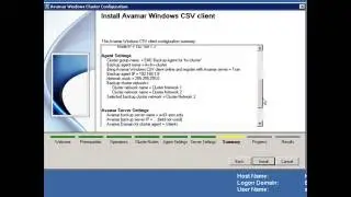EMC Avamar Hyper-V Backup Configuration - Part 1