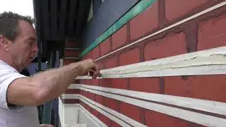 Tuckpointing (white lining stage) by Federation Tuckpointing&reg;