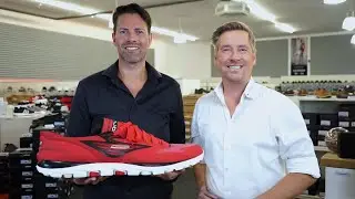 Gro&szlig;e Schuhe bei schuhplus in der Altmarkt-Galerie in Dresden