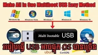 How to boot multiple window in one usb