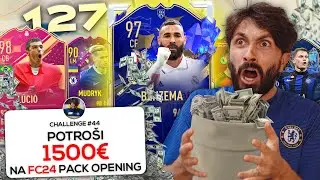 127 draft ili POTROŠI 1500€ na FC24 pack opening! #44