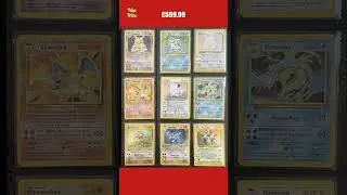 😳 Rare Venusaur, Charizard, Blastoise sold for &pound;599.99 😳 #pokemon