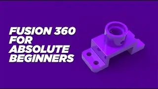 Fusion 360 For absolute beginners|Fusion 360 cad model exercise  for beginners 2021|#autodesk