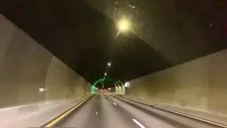 A tunnel in Bergen, Norway.22. desember 2025