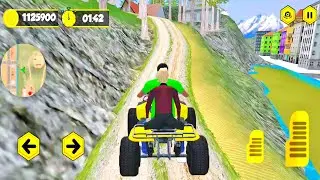 ATV Top Mountain Bike Taxi Racing Game #2 | Atv Bike Games | ATV Bike 3D Game | Games To Play