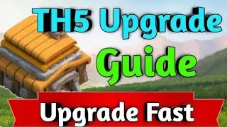 Th5 Upgrade Guide 🥳 #clashofclans