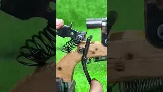 Simple gun trigger mechanism