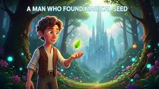 A man who found a magical seed and travel the  world 🌍☁️🌴