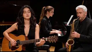 Whispers at Midnight — Acoustic Guitar, Saxophone & Piano for Relaxation, Stress Relief & Deep Sleep