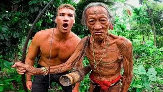 Sobrevivi 3 dias com uma tribo caçadora de macacos (Pegue e prepare)