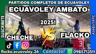 🏆Flacko vs CheChe🔥Ecuavoley Ambato La Unión 2026🤙