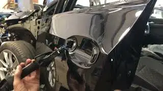 Vw golf 2021-2022 door handle removal spring back lock system