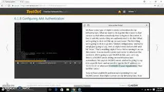 cisco configuration AAA authentcator IP Default Gat config c