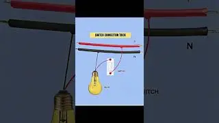 Switch connection trick #shorts #trending #electrical