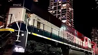 BNSF EMD SD70MAC 9802 patched Burlington Northern Executive Grinstein green scheme San Diego 1/11/22