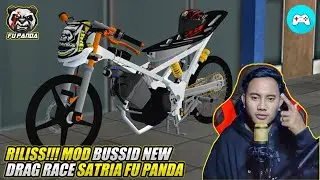 RILISSS!!! DRAG RACE MOD BUSSID SATRIA FU PANDA!!