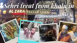 Ramadan Day 7: Khalu&rsquo;s Special Sehri Treat| Must-Watch/Frazar Town Bangalore food mala #viralvideo