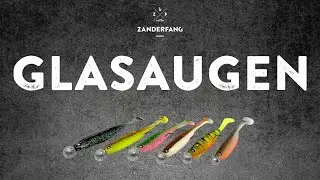 Gummifische unter Wasser - So laufen die GLASAUGEN am Jigkopf