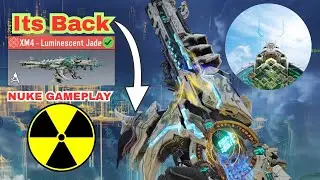 Dropping Nuke using Mythic XM4-Luminescent Jade🎃🎃Best XM4 Gunsmith ll CODM MP RANKED GAMEPLAY
