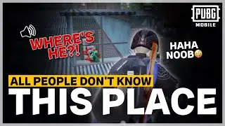 ONLY LEGEND KNOW THIS PLACE😮 | LEGEND 1 vs 4 GAMEPLAY! | PUBG MOBILE