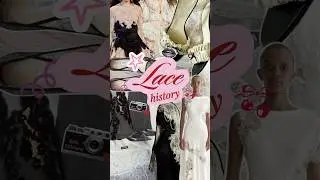 the most romantic fabric in the world #fashionhistory #textiles #slowfashion #lace #shorts #handmade