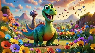 Dodo Dino Jumps So High | Dinosaur Action Song for Kids | Nursery Rhymes and Preschool Learning