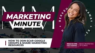 How to join ECAR Google Groups & Share Marketing Resources