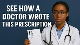 😱SEE HOW A DOCTOR ACTUALLY WROTE THIS PRESCRIPTION -  TAB PMOL 1G TDS 😃😂