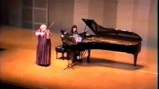 Tchaikovsky- Sentimental Waltz: Dora Schwarzberg (violin), Nanako Pohl (piano)