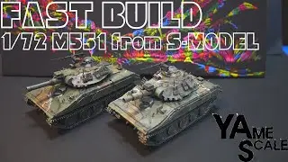 FAST BUILD - 1/72 M551 from S-MODEL