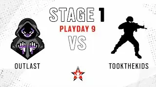Outlast vs TookTheKIds // NA Challenger League - Stage 1 - Playday 9