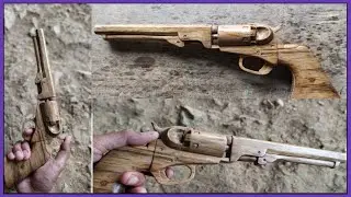 Wooden Toy Gun /1851 Navy Colt Revolver