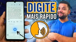Como digitar USANDO A SUA VOZ no celular Samsung GALAXY A05