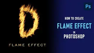 Fire Text Effect | Photoshop Tutorial