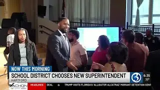 VIDEO: New superintendent announced for Hartford Public Schools