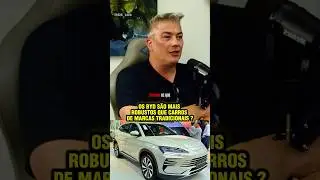 Os BYD s&atilde;o mais robustos que carros de marcas tradicionais? #carros #byd #automovel