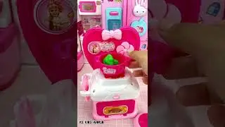 Rabbit kitchen set play games............