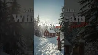 White Dream 🤍 | Soft Winter Calm Ambient Music #shorts