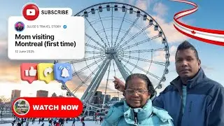 I Took My Mom to Montreal for the First Time! | Sujee's Travel Story 2025