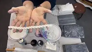 Making a Chalk Board with DIY Paint and IOD Moulds