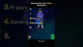 Ranking  The Best Peak  Funny Moments #peak #shorts