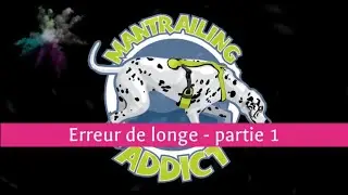 Mantrailing : erreur de longe partie 1 tuto12