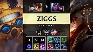 Ziggs Carry vs Varus - NA Challenger Patch 25.11