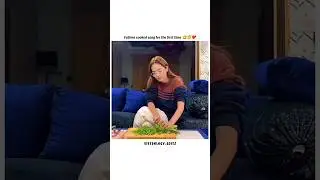Fatima cooked saag for the first time 😋😇❤️ | #sistrology #trending #viral