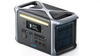 Anker 757 Portable Power Station, PowerHouse 1229Wh LiFePO4 Battery